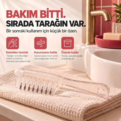Yungseul™ Yağ ve Serum Uygulama Bakım Tarağı