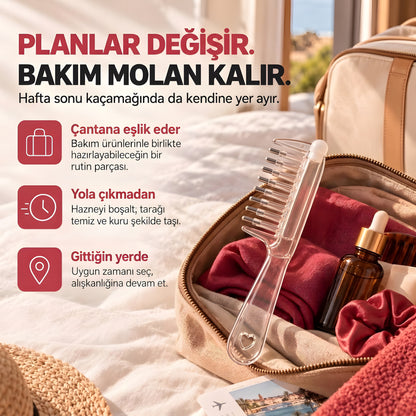 Yungseul™ Yağ ve Serum Uygulama Bakım Tarağı