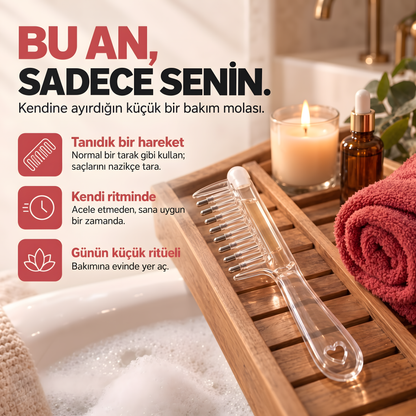 Yungseul™ Yağ ve Serum Uygulama Bakım Tarağı